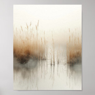 Póster Las transiciones silenciosas de la naturaleza: una