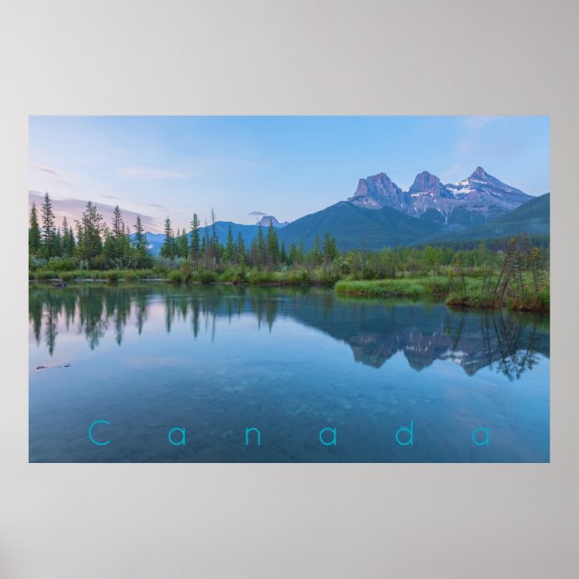 Póster Las tres hermanas al amanecer (Frente)