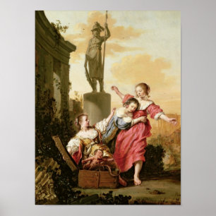 Póster Las tres hijas de Cecrops