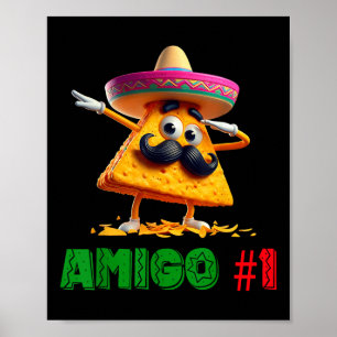 Póster Las tres Mamáes del grupo Cinco De Mayo Amigo #1