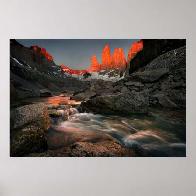 Póster Las Tres Torres (Frente)