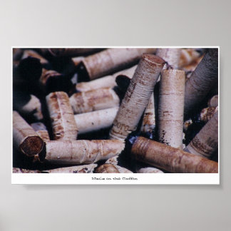 Póster Las uñas en el ataúd