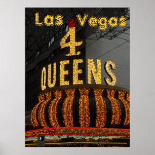 Póster Las Vegas 4 Queens