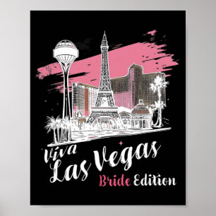 Póster Las Vegas Bride Edition Las Vegas Celebración