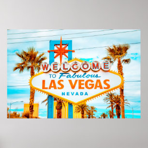 Póster Las Vegas, Nevada, EE.UU.