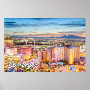Póster Las Vegas, Nevada, Estados Unidos