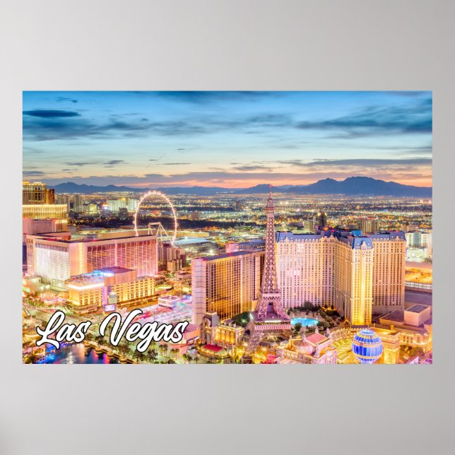Póster Las Vegas, Nevada, Estados Unidos (Frente)