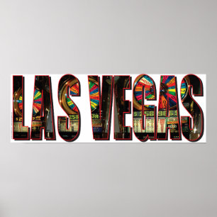 Póster Las Vegas Slot Machines