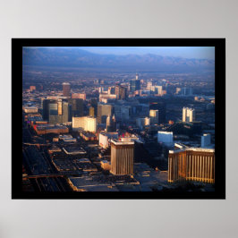 Póster Las Vegas Strip Diciembre 2011