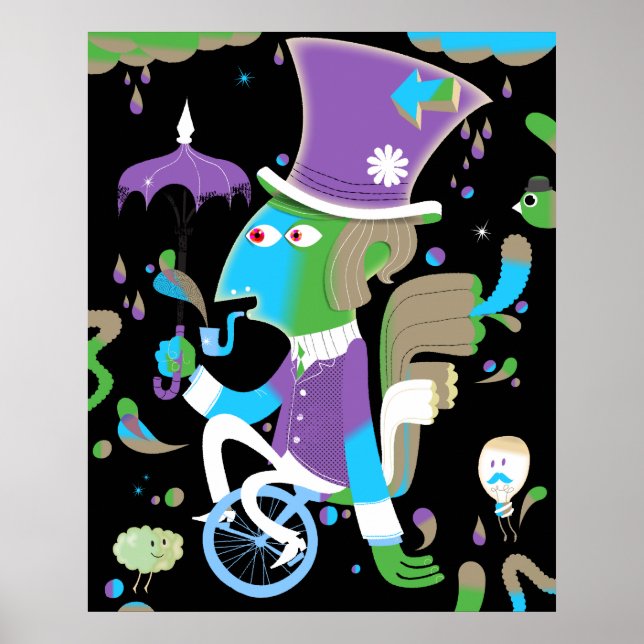 Póster Las velocidades modernas (Frente)