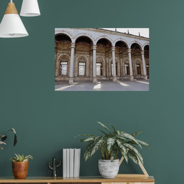 Póster Las ventanas de la mezquita de El Cairo (Salón 1)