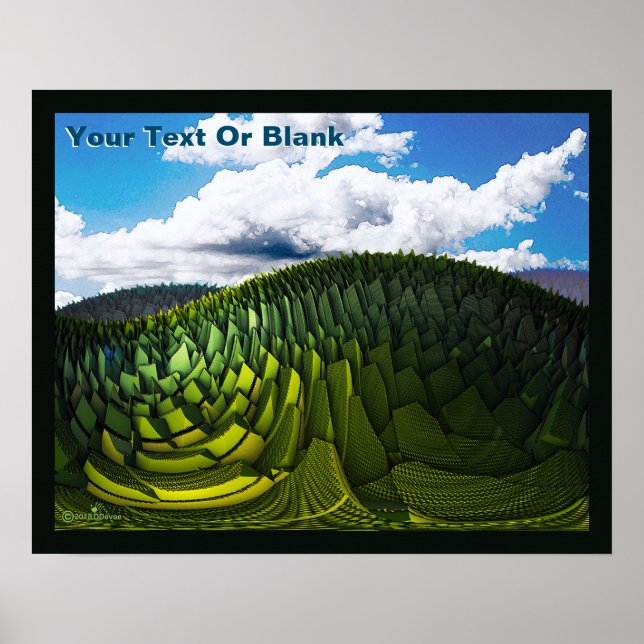 Póster Las Verdes Colinas De La Tierra (Frente)