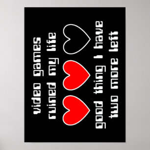 Póster Las vidas dejaron humor divertido del poster