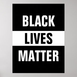Póster Las vidas negras importan