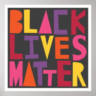 Póster Las vidas negras importan