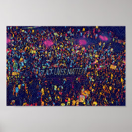 Póster Las vidas negras importan