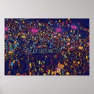 Póster Las vidas negras importan