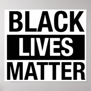 Póster Las vidas negras importan
