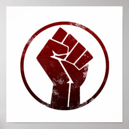 Póster Las vidas negras importan FIST 3 #BLM