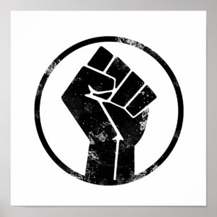 Póster Las vidas negras importan para FIST 2 #BLM