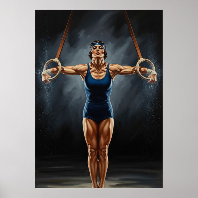 Póster L'ASCENSION GYMNIQUE (La Ascensión Gimnástica) (Frente)