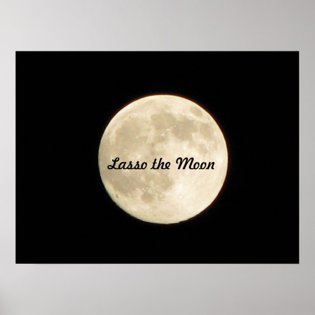 Póster Lasso el Poster de la Luna (Frente)