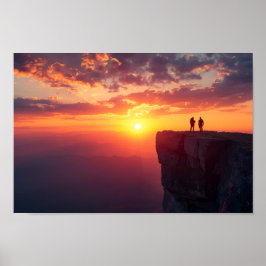 Póster Last Light on the Edge of the World