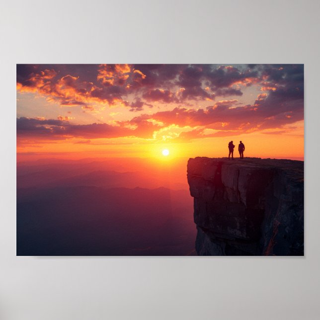 Póster Last Light on the Edge of the World (Frente)