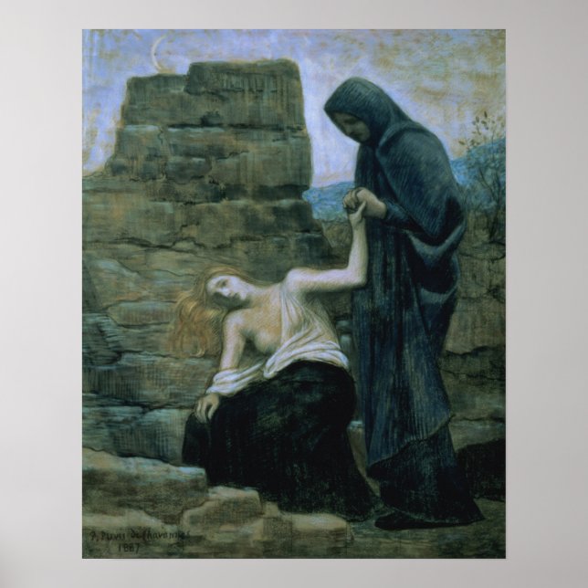 Póster Lástima, 1887 (Frente)