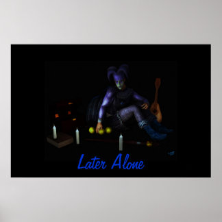 Póster Later Alone