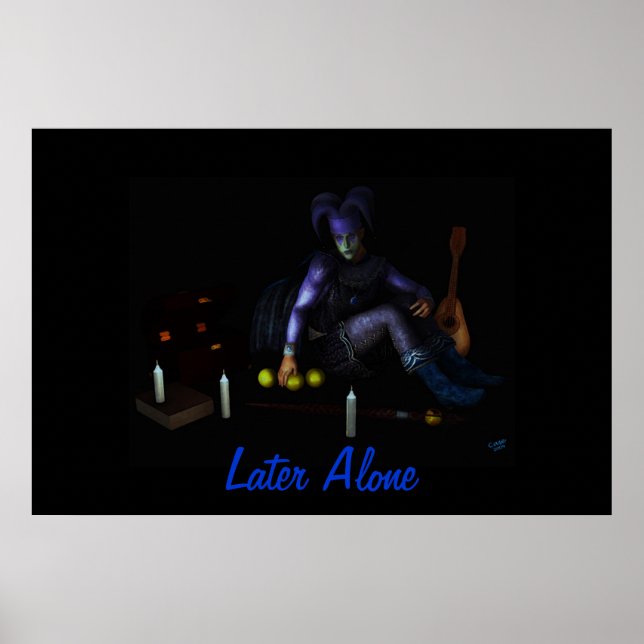 Póster Later Alone (Frente)