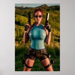 Póster Látex Cosplay de Bianca Beauchamp