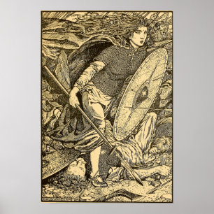 Póster "Lathgertha" por Morris Meredith Williams