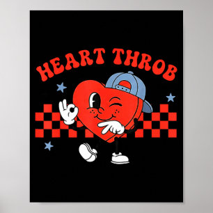 Póster Latido del Corazón 67 Día de San Valentín Seis Sie