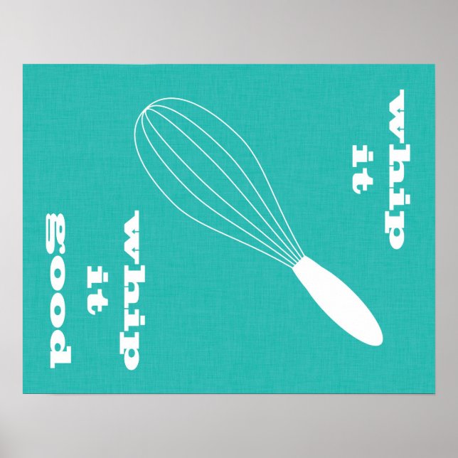 Póster látigo azotar a buen poster (Frente)