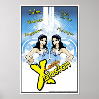Póster Latin Xplosion Night - Spring 2006