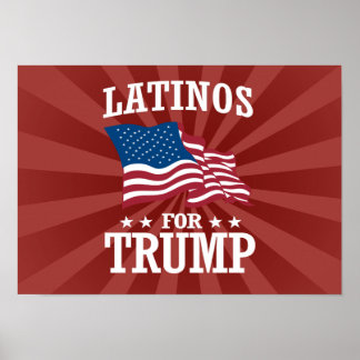 PÓSTER LATINOS PARA TRUMP