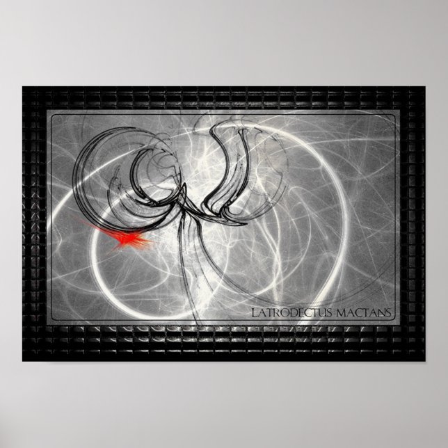 Póster Latrodectus Mactans (Frente)