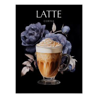 Póster Latte Armonía – Suave comienzo de un día reflexivo