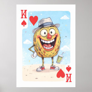 Póster Laugh Deck