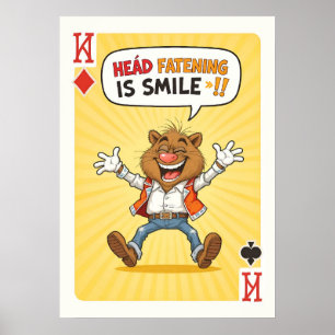 Póster Laugh Deck
