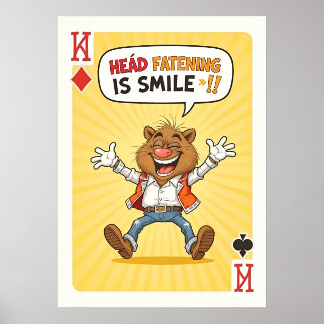 Póster Laugh Deck (Frente)