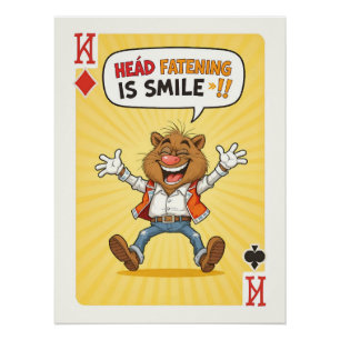 Póster Laugh Deck