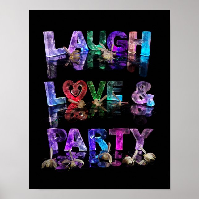 Póster Laugh Love & Fiesta (Frente)