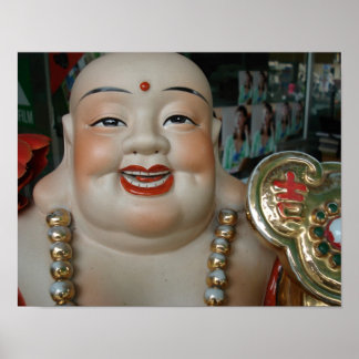 Póster "Laughing Buddha"