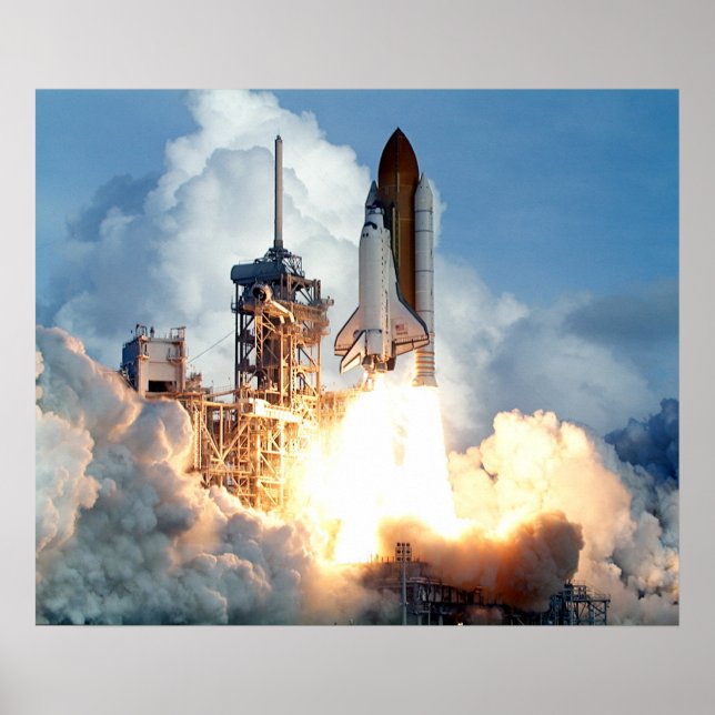 Póster Launch of Space Shuttle Atlantis (STS-106) (Frente)