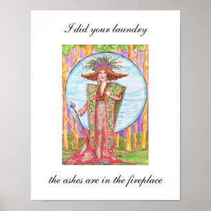 Póster laundry room poster