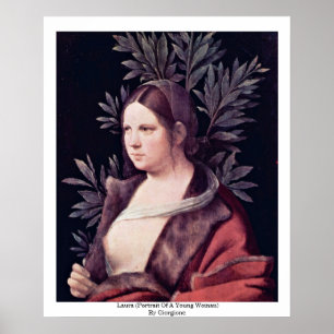 Póster Laura (Retrato De Una Joven) De Giorgione
