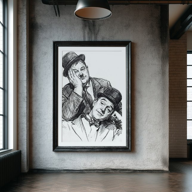Póster Laurel and Hardy - Another Fine Mess - Vintage (Subido por el creador)