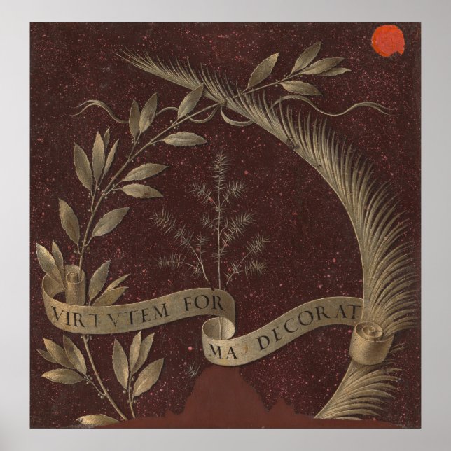 Póster Laurel Wreath - Poster Bella Artes Leonardo da Vin (Frente)